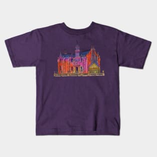 Haunted Mansion Overlay Kids T-Shirt